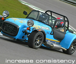 Track Day Instruction in a Caterham